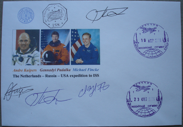  # fc031a Soyuz TMA-4/ISS-9/Soyuz TMA-3 flown covers 1